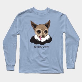 Ruth Bader Ginsdog "Chihuahua Supreme" Long Sleeve T-Shirt